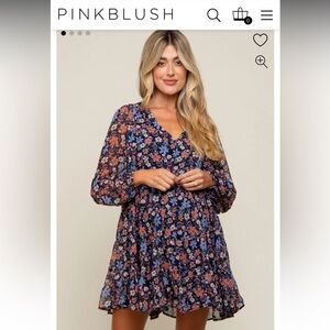 Pink Blush Maternity Dress - NWOT